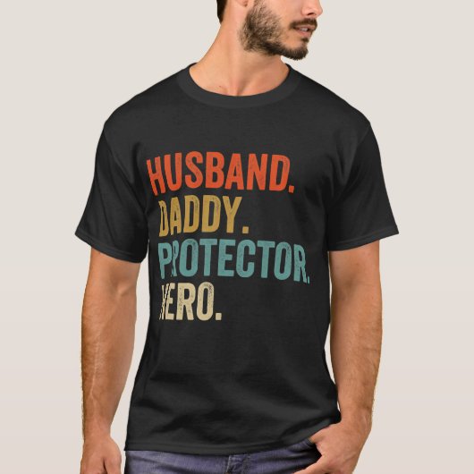 Daddy Protector Hero Shirt Daddy Tシャツ (正面)