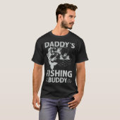 Daddy s Fishing Buddy Fishing Papa Son Boy Fathers Tシャツ (正面フル)