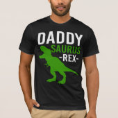 Daddy Saurus T-Rex Tシャツ (正面)