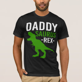 Daddy Saurus T-Rex Tシャツ