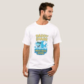 Daddy Shark, Doo Doo-おもしろい & Cute Father's Day Tシャツ (正面フル)