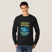Daddy Shark, Doo Doo-おもしろい & Cute Father's Day Tシャツ (正面フル)