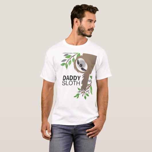 Daddy Sloth つる's from Tree Tシャツ (正面フル)