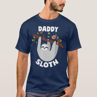 Daddy Sloth Matching Family S For Menwomen s Tシャツ