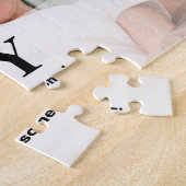 Daddy Thank you パーソナライズされた Photo Message ジグソーパズル (側面)