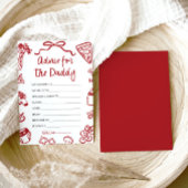 Daddy to beイタリアン Cardの手描きアドバイス 招待状