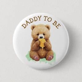 Daddy to Be | ベアボーイのベビーシャワー 缶バッジ