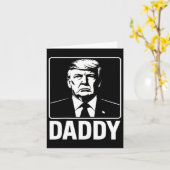 Daddy Trump 11  カード (黄色い花)