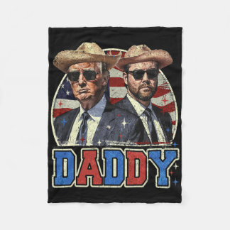 Daddy Trump 9  フリースブランケット