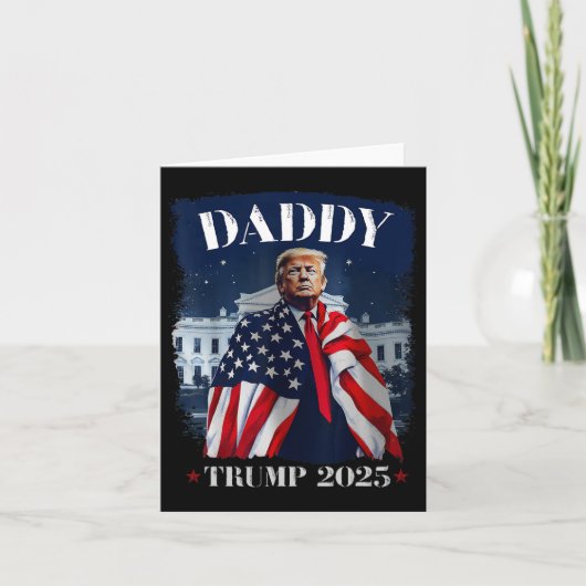 Daddy Trump Funny Shirt - Daddy Trump  カード (正面)