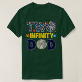 Daddy Two Infinity & Beyond Birthday Decorations 2 Tシャツ (デザイン正面)