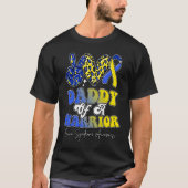 Daddy Warrior Down Syndrome Awareness Family Tシャツ (正面)
