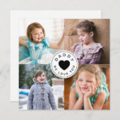 Daddy We モダン Love Youハート写真 (正面/裏面)