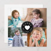 Daddy We Love Youハート4 Photo Collage (正面/裏面)