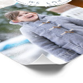 Daddy We Love Youハート4 Photo Collage フォトプリント (角)