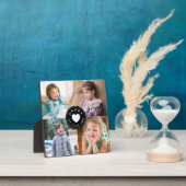 Daddy We Love You モダン 4フォトキッズ フォトプラーク (インサイチュ)