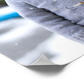 Daddy We Love You / 4 Photo Collage ポスター (角)