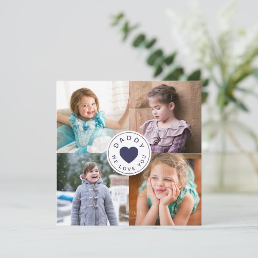 Daddy We Love You Photo Collage (スタンド正面)