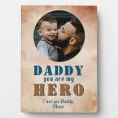 Daddy you are Heroパパフォトファーザーの日 フォトプラーク (正面)