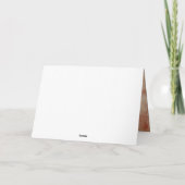 Daddy you are Hero Photo Father's Day カード (裏面)