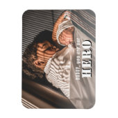 Daddy you are Hero Photo Father's Day Magnet Card マグネット (縦)