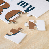 Daddy you are my Heroパパフォトファーザー ジグソーパズル (側面)