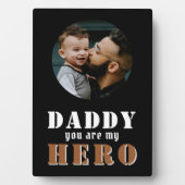 Daddy you are my Heroパパフォトファーザー フォトプラーク (正面)