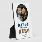 Daddy you are my Heroパパフォトファーザー フォトプラーク (側面)