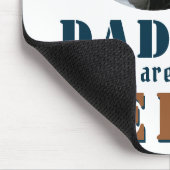 Daddy you are my Heroパパフォトファーザー マウスパッド (コーナー)