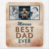 Daddy you are my Heroパパフォトファーザー マウスパッド (正面)