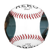 Daddy you are my Heroパパ2 Photo Collage 野球ボール (正面)