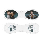 Daddy you are my Heroパパ2 Photo Collage 野球ボール (パネル)