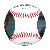 Daddy you are my Heroパパ2 Photo Collage 野球ボール (正面)