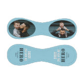 Daddy you are my Heroパパ2 Photo Collage 野球ボール (パネル)