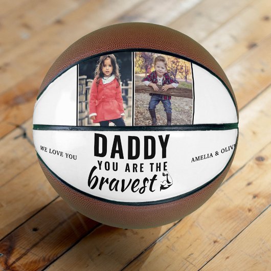 Daddy you are the Bravest Father's Day 2 Photo バスケットボール