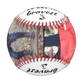 Daddy you are the Bravest Father's Day 2 Photo 野球ボール (正面)