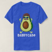 Daddycado Funny Avocado Daddy Vegan Lover Happy Fa Tシャツ (デザイン正面)