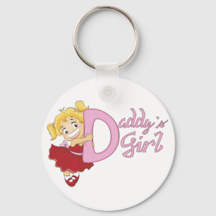 Daddysの女の子Keychain キーホルダー