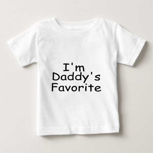 Daddysの好み ベビーTシャツ (正面)