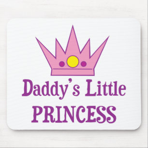 Daddysの小さいプリンセス マウスパッド