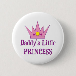 Daddysの小さいプリンセス 缶バッジ
