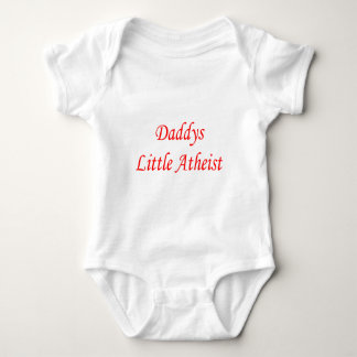 Daddysの小さい無神論者 ベビーボディスーツ