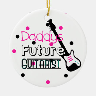 Daddysの未来のギタリスト セラミックオーナメント