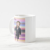 Daddysの男の子のマグ コーヒーマグカップ (正面左)
