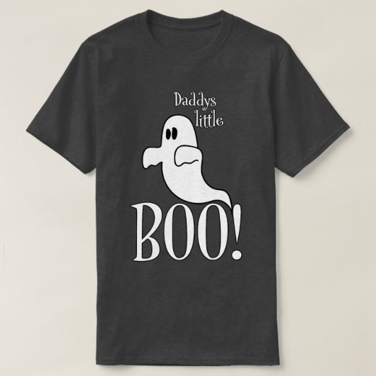 Daddys小さなブー可愛いトレンド父の娘ファ Tシャツ (デザイン正面)