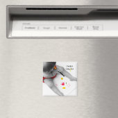 Daddys小さな女の子I愛する愛するパパIハートU マグネット (インサイチュ (食洗機))