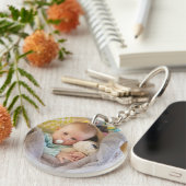 Daddy's Darling Children's Photo Key Chain キーホルダー (正面右)