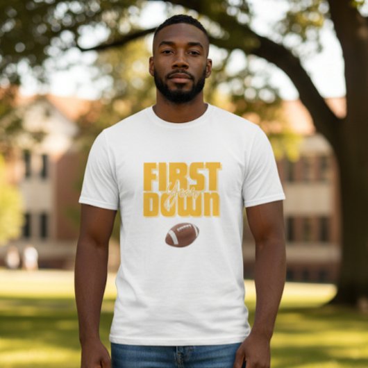 Daddy's Football First Year Down Graphic Tee Tシャツ