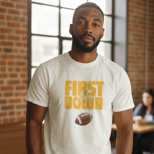 Daddy's Football First Year Down Graphic Tee Tシャツ