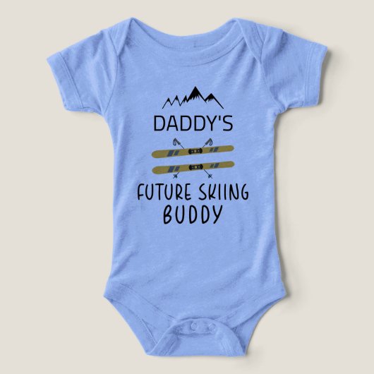 Daddy's Future Ski Buddy - Future Skier (デザイン正面)